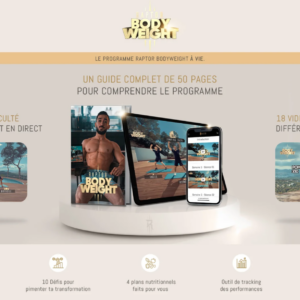 Programme téléchargeable - Raptor bodyweight